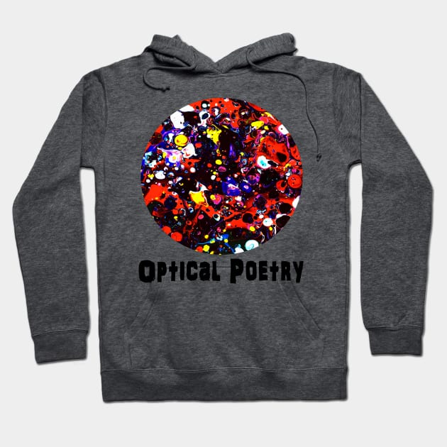 Optical Poem Hoodie by colorinhappy